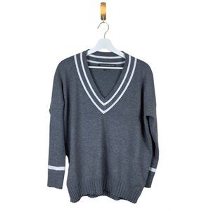 French Connection Oversize V-neck Sweater Size Medium